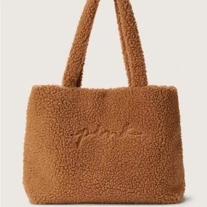 Victoria’s Secret Pink Sherpa Tote Bag - never opened